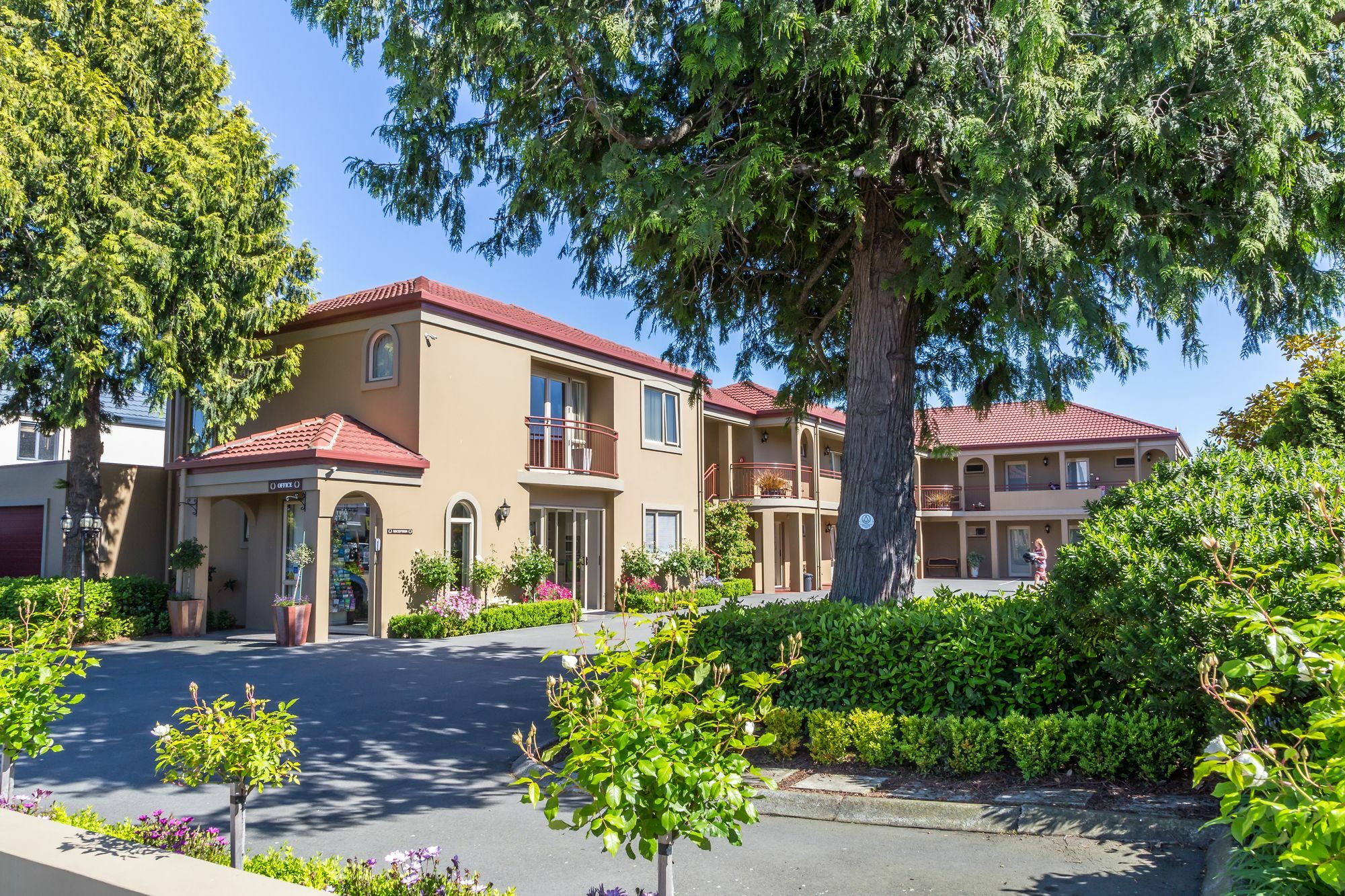 Roma en Riccarton Motel Christchurch Exterior foto