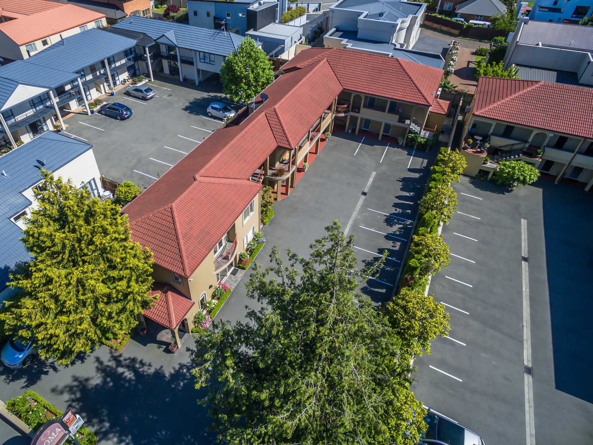 Roma en Riccarton Motel Christchurch Exterior foto